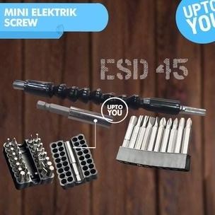 Diskon Rechargeable Mini Elektrik Screwdriver - Obeng Mini Elektrik