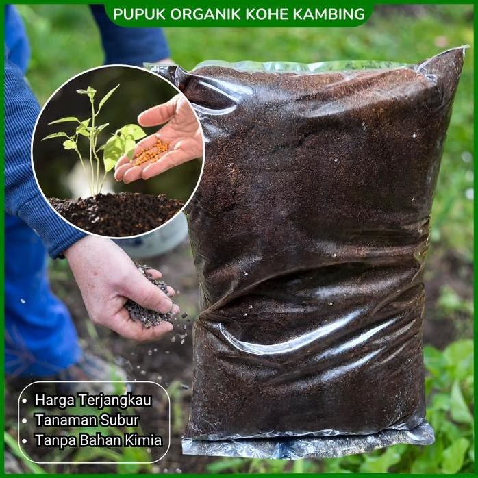 

Terlaris Pupuk Organik Kering Kandang Kambing 4Kg Alat Pertanian