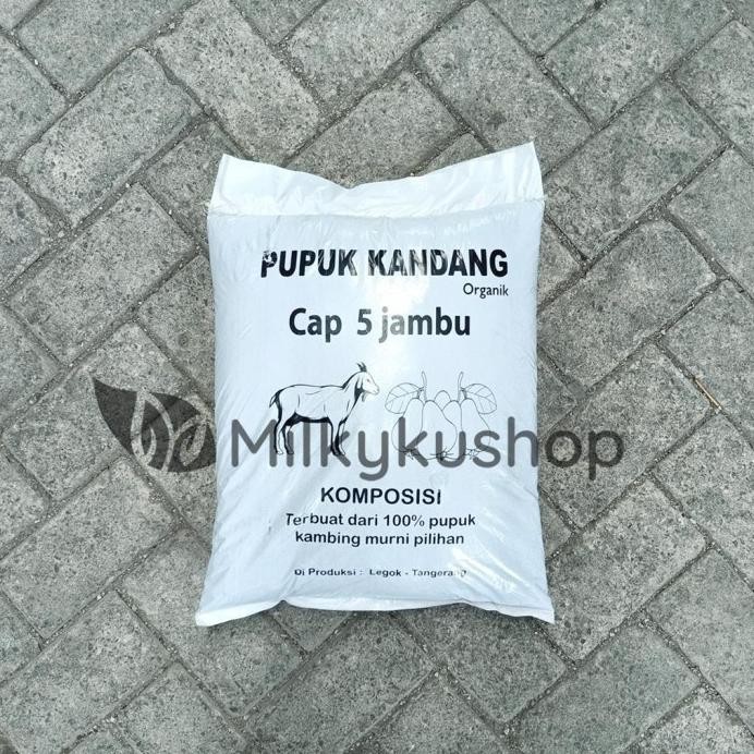 

Terlaris Pupuk Kandang Kambing Cap 5 Jambu Organik Halus Via Cargo