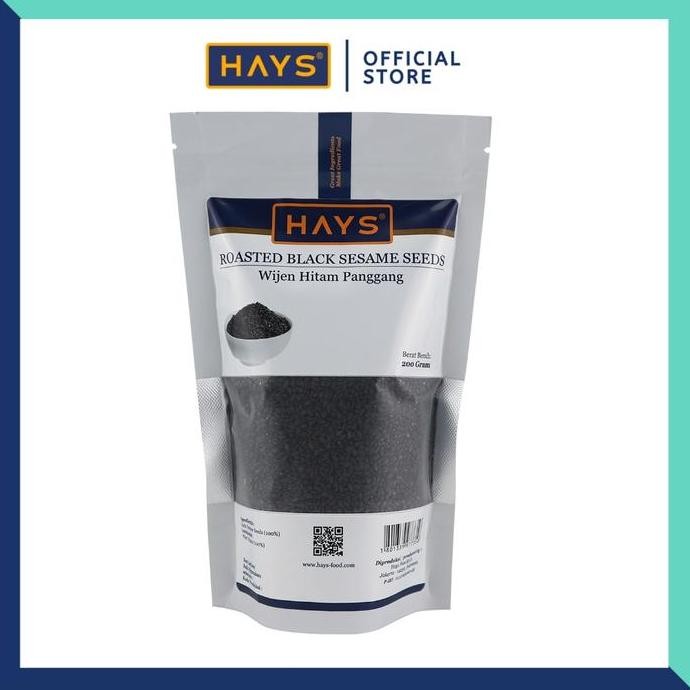 

Terlaris Hays - Wijen Hitam Panggang Sangrai 200 Gram / Roasted Black Sesame Seeds 200 Gram