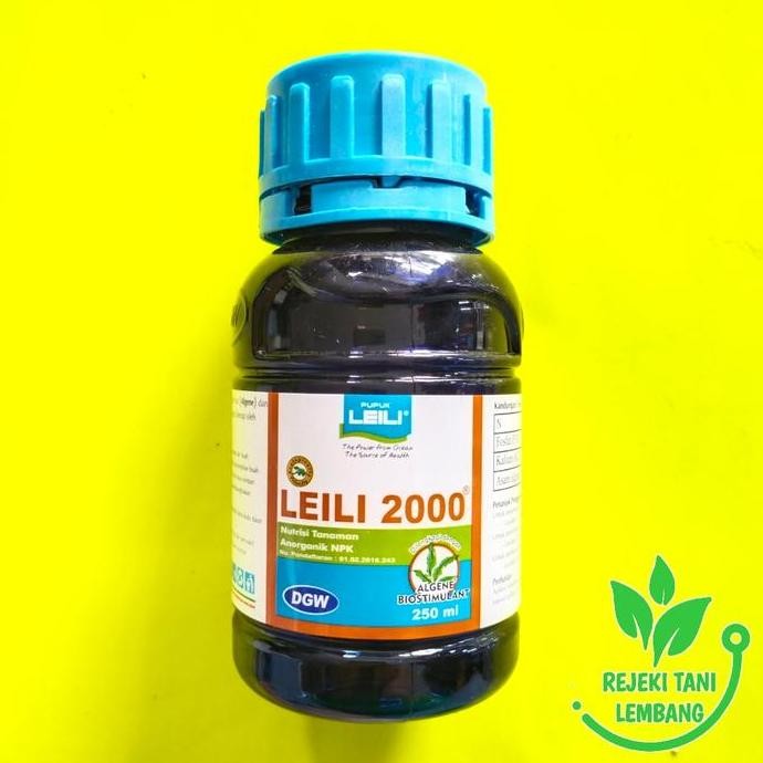 

Terlaris Pupuk Leili 2000 Isi 250 Ml Nutrisi Tanaman Anorganik Npk