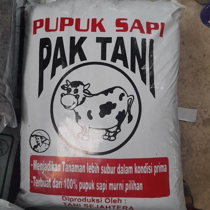 

Terlaris Pupuk Kandang Sapi Pak Tani Siap Pakai