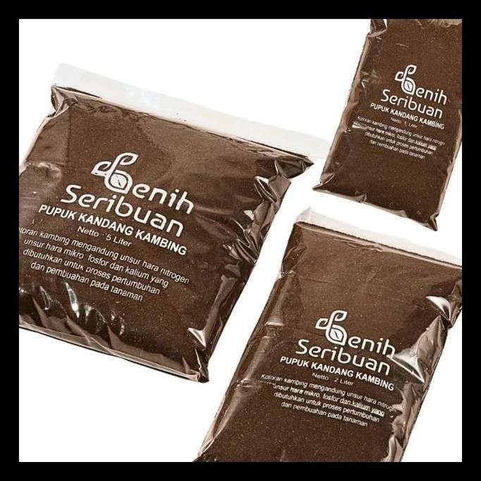 

Terlaris Pupuk Kandang Media Tanam Organik Kohe Kambing 2 Liter Murni