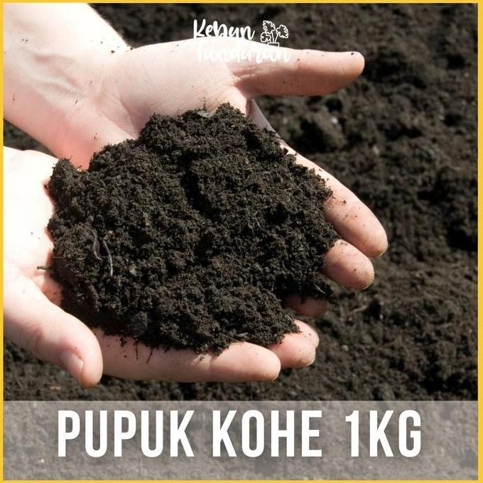 

Terlaris Pupuk Kandang Ukuran 1Kg / Pupuk Organik Kotoran Hewan / Kohe Kambing Kemasan 1Kg