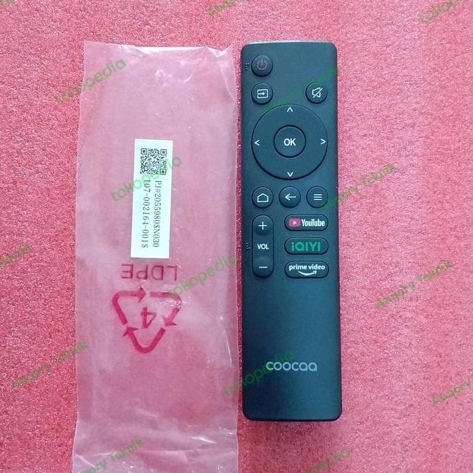 TERMURAH - Remot TV Coocaa 32S3U - remote TV Coocaa Android 32s3u New original