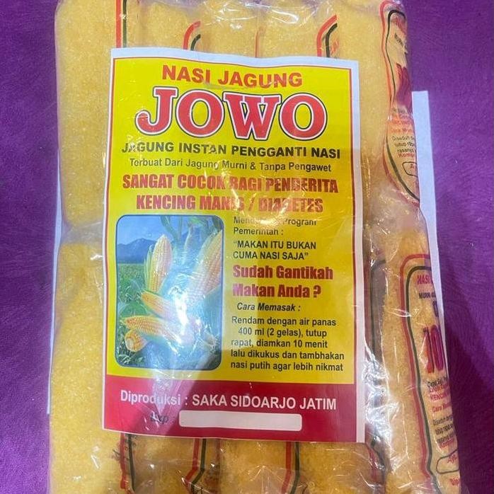 

Terlaris Nasi Jagung Instan 1 Pack Isi 10