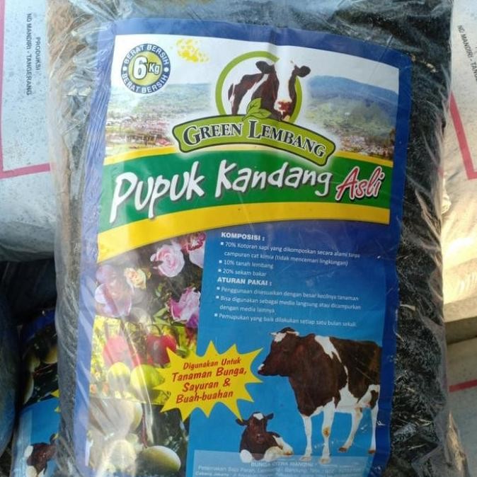 

Terlaris Pupuk Kandang Green Lembang 6Kg