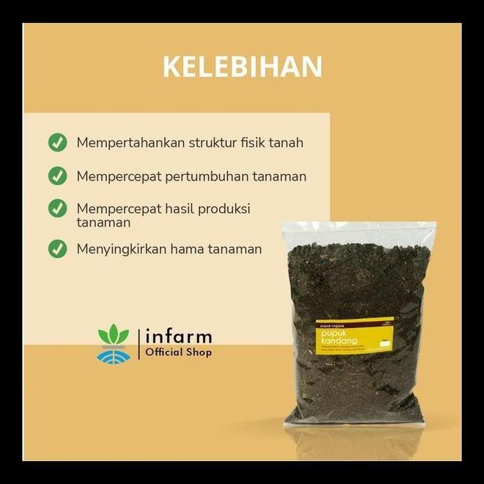 

Terlaris Pupuk Kandang 2 Liter Infarm