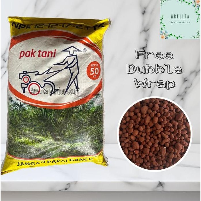 

Terlaris Pupuk Npk 12-12-17-2 + Te Merk Pak Tani Repack 1Kg