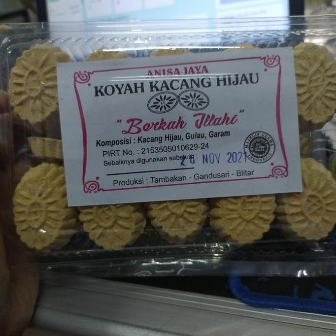 

Terlaris Koyah Kacang Hijau Khas Blitar
