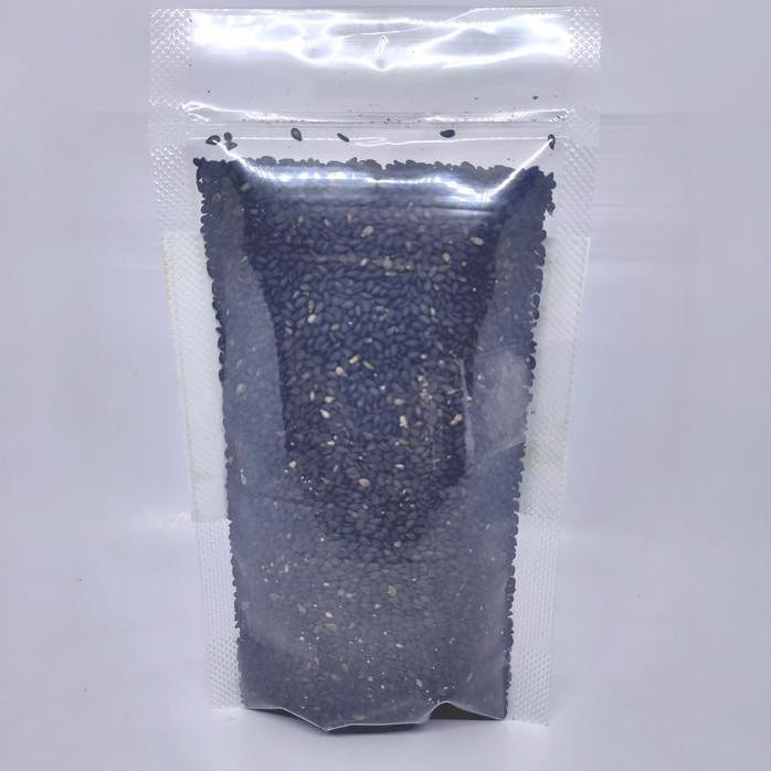 

Terlaris 100Gr Biji Wijen Hitam Mentah - Raw Black Sesame Seeds