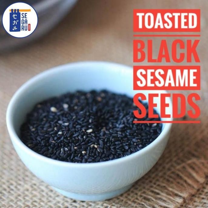 

Terlaris Wijen Hitam Sangrai Sushi| Roasted Black Sesame Seeds