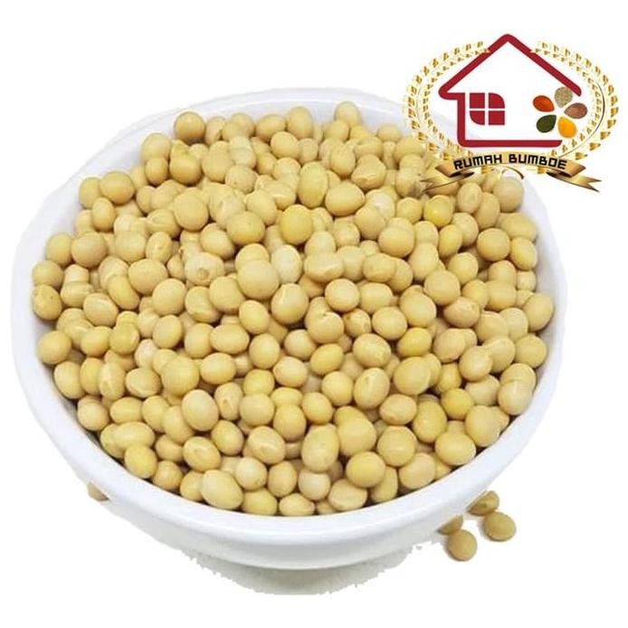 

Terlaris (1 Kg) Kedelai Import Super Usa No.1 Biji Kedelai Import Kacang Kedelai Mentah Premium Asin Bahan Masakan Wijen Mete