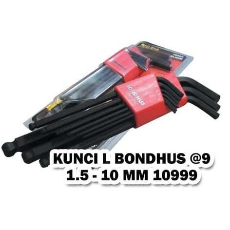 Diskon Kunci L Set Bondhus 10999