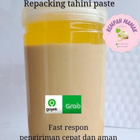 

Terlaris Tahini Paste 100Gram / Sesame Paste / Pasta Wijen
