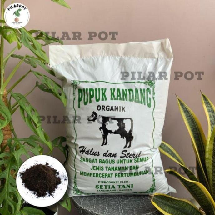 

Terlaris Pupuk Kandang Sapi Hijau Organik Halus Dan Steril - Sablon Hijau