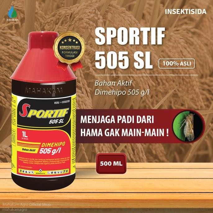 

Terlaris Sportif 505 Sl 500 Ml Insektisida Pestisida Pembasmi Hama Tanaman Padi