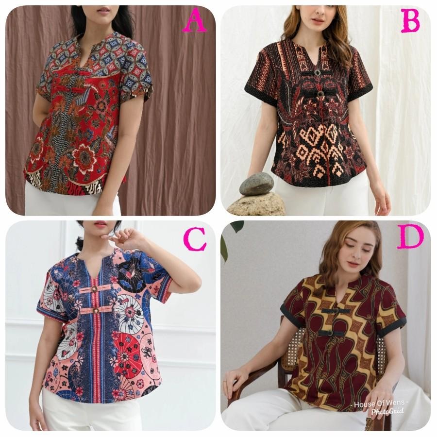 Batik By Luwen - Baju Atasan Batik - Baju Batik Luwen - Type 9