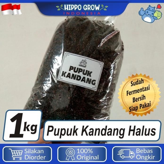 

Terlaris Pupuk Kandang Halus Kohe Kambing Fermentasi 1Kg