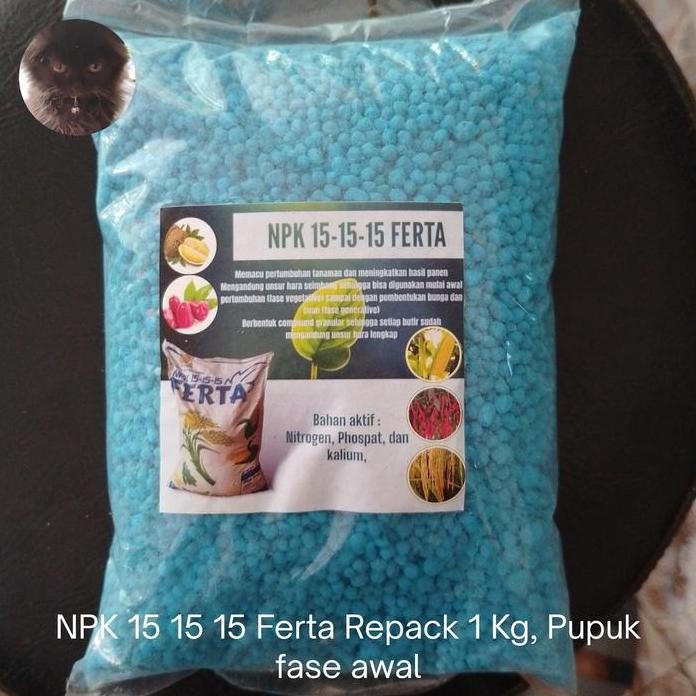 

Terlaris Pupuk Npk Fase Vegetatif Generatif Ferta 1Kg - Nitrogen Phosphor Kalium Untuk Pemupukan Awal Penanaman