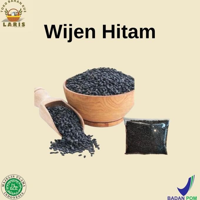 

Terlaris Biji Wijen Hitam 50Gr