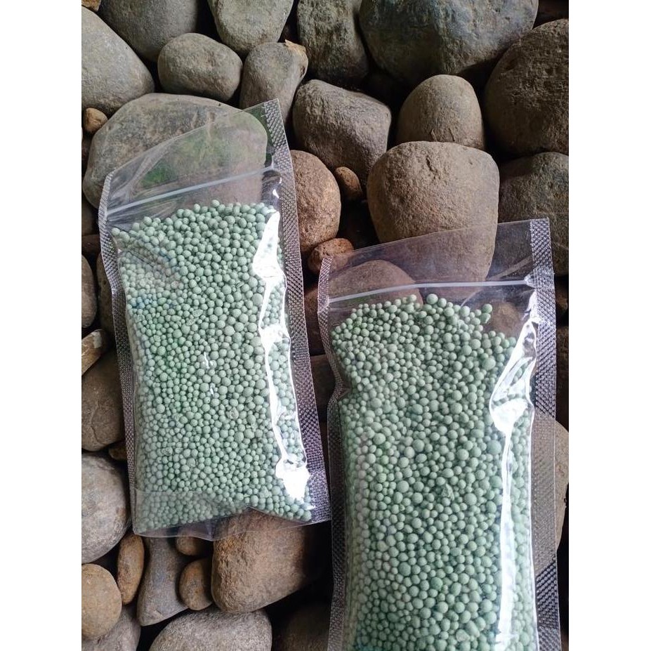 

Terlaris Pupuk Npk Hijau - Mutiara Grower (Bunga Buah)- Repack 200Gr