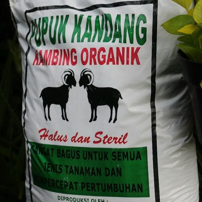 

Terlaris Pupuk Kandang Kambing Halus Organik Gojek/Grab