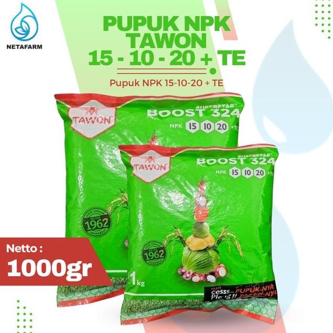 Terlaris Pupuk Tawon Boost 324 Npk 15-10-20 - 1 Kg