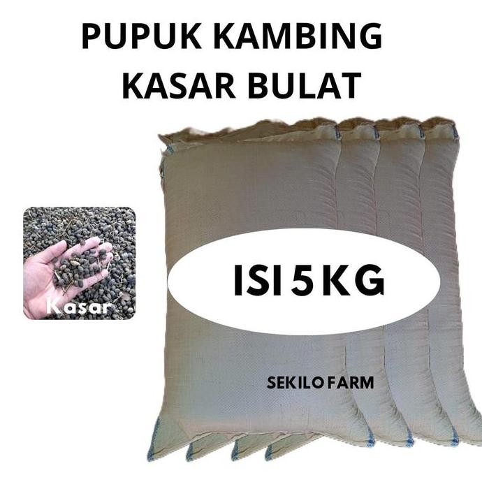 

Terlaris Pupuk Kandang Kambing Kasar 5 Kg Untuk Media Tanam Subur Tanaman