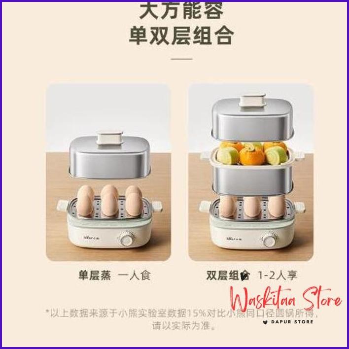 STOK READY. EGG STEAMER ELECTRIC / PENGUKUS LISTRIK MULTIFUNGSI / STEAMER LISTRIK