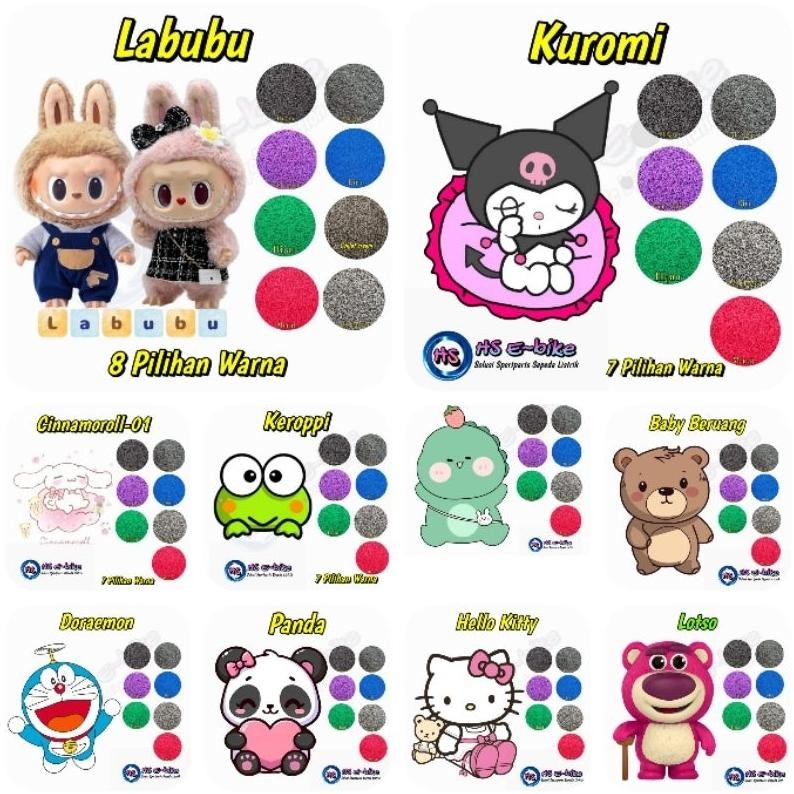 Premium Karpet Sepeda Listrik Pacific Syncross 5.0 & 6.0 karakter / polos High Quality