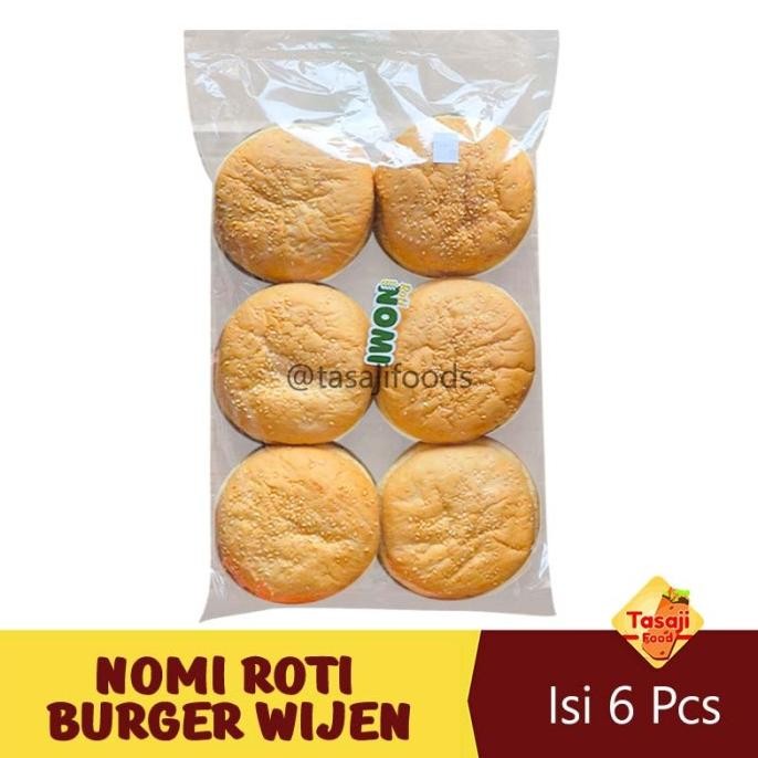 

Terlaris Nomi Roti Burger Wijen Ring 12Cm Isi 6 Pcs Frozen