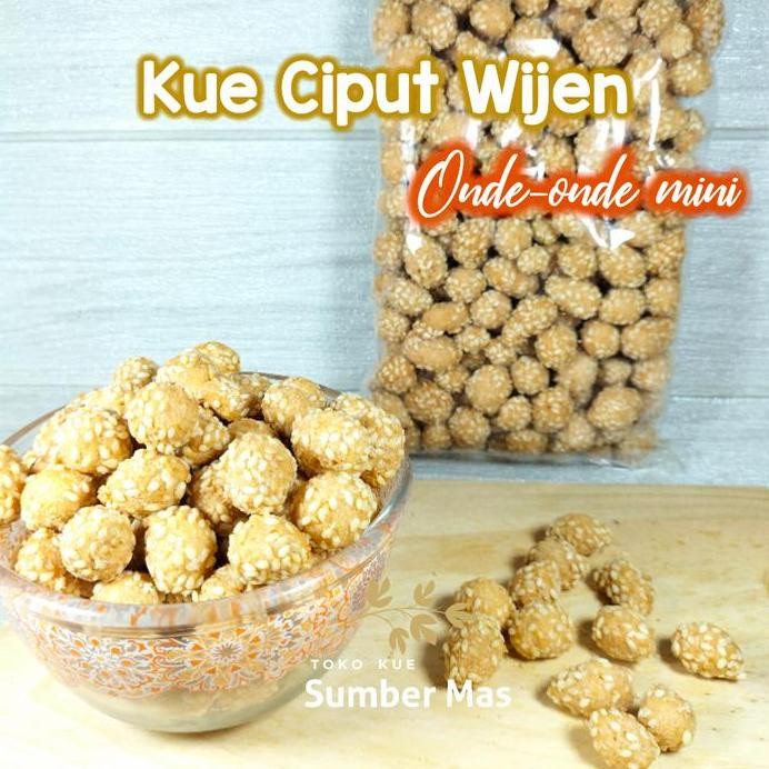 

Terlaris Kue Ciput Wijen/Onde Onde Mini (250G)