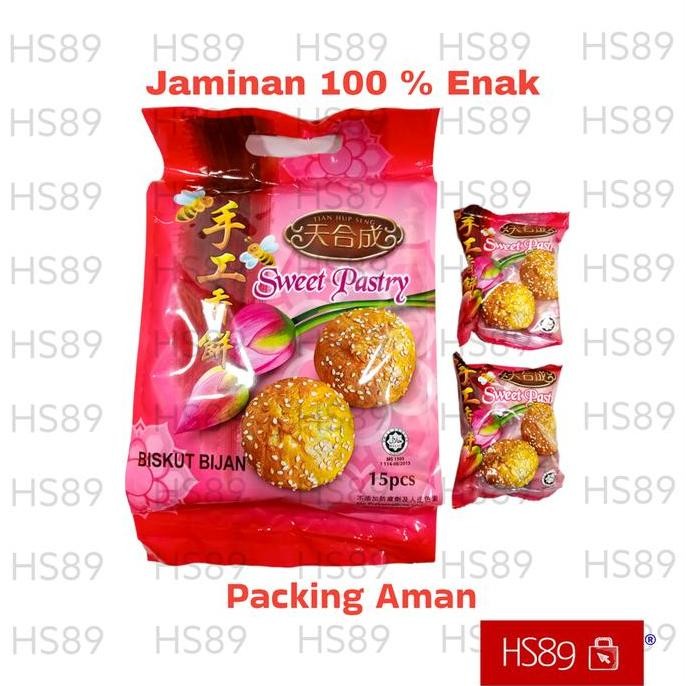 

Terlaris Biskuit Wijen Malaysia 15Pcs 450Gr - Biskuit Bijan - Sweet Pustry