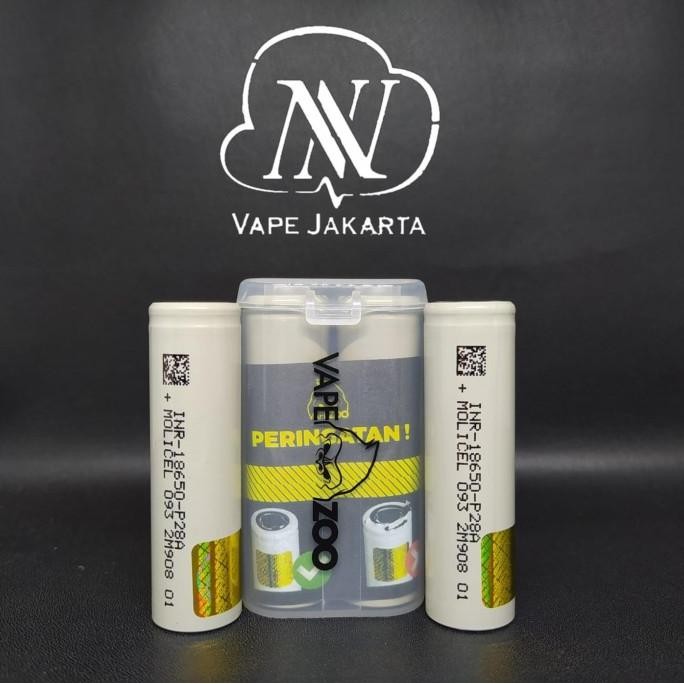 battery molicel p28a 2800mah 35a 18650 by zoo ori -