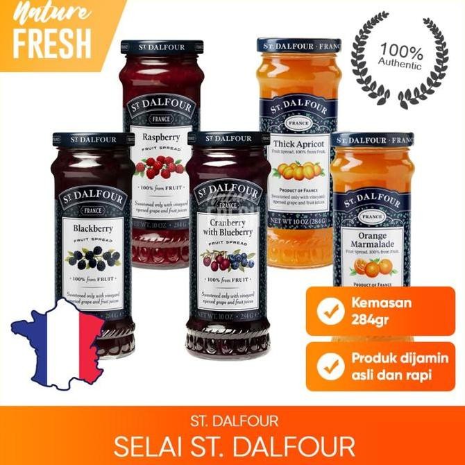 

Produk Baru!! Selai St DALFOUR 284 Gram Import Francis ALL VARIANT Blueberry/ Strawberry/ Raspberry