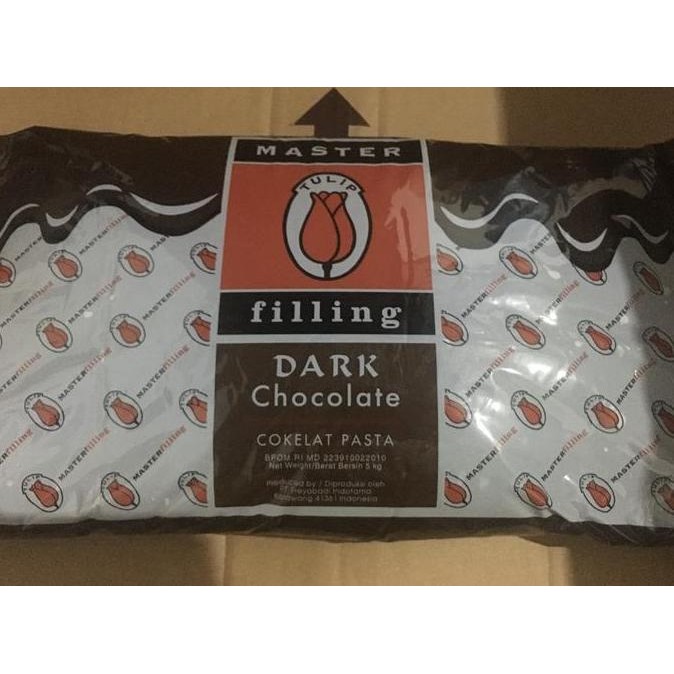 

Produk Baru!! Tulip Filling Dark Chocolate 5kg Selai Cokelat Pasta