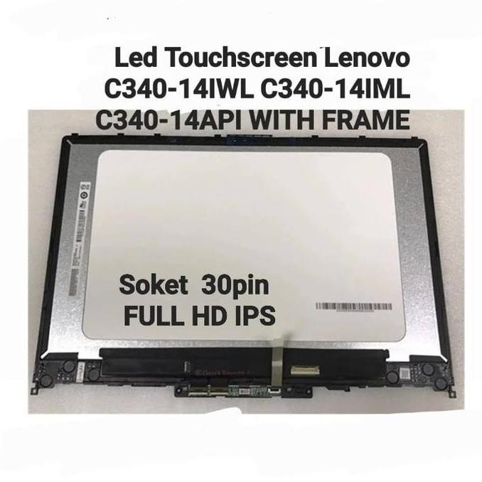 Lcd Lenovo Touchscreen Ideapad C340 C340-14Iwl C340-14Iml C340-Api