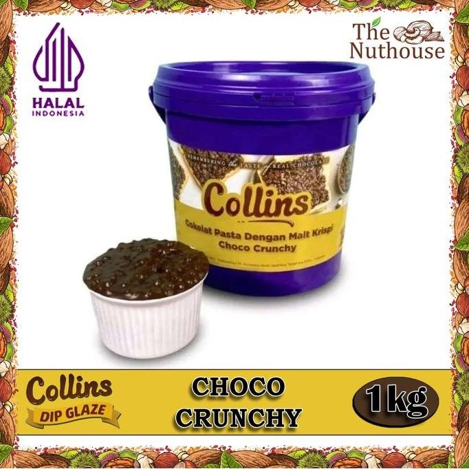 

Produk Baru!! Collins Choco Crunchy / Selai Coklat Crunchy 1kg