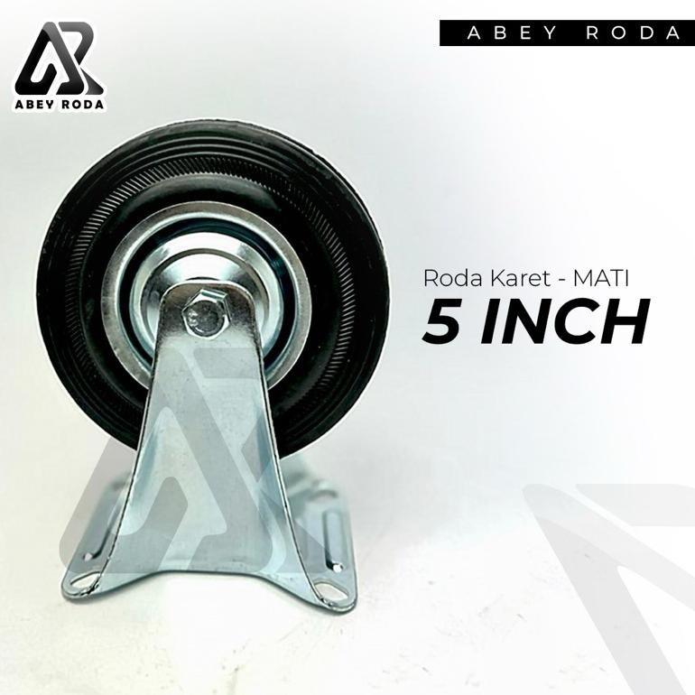 ND Roda Karet Troli 5 Inch (MATI)