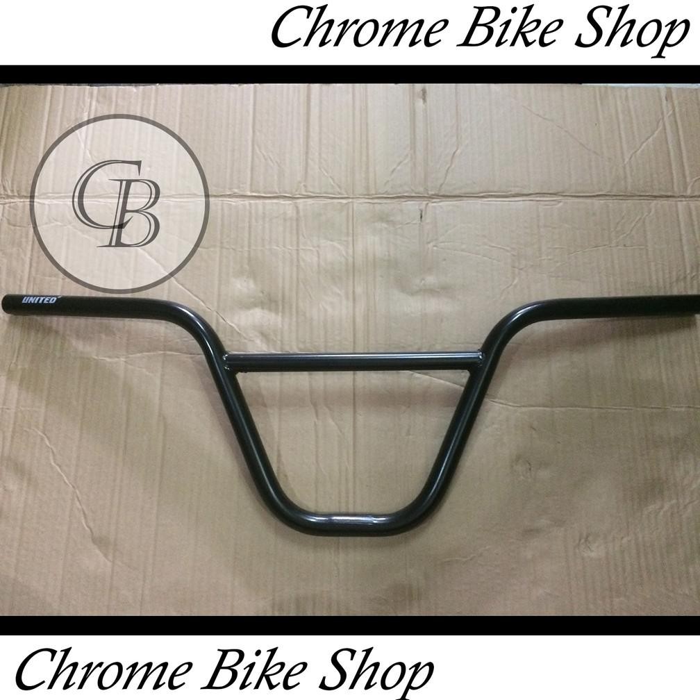Handlebar Stang Sepeda BMX Bahan Besi United 72cm Panjang Lebar Jumbo Murah Ori Original AST
