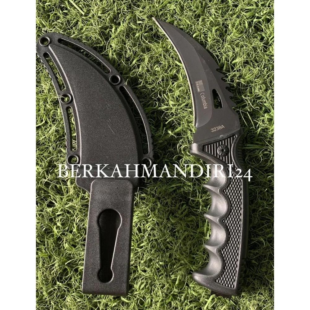 Sangkur Karambit Tactical  Sangkur Hiking Outdoor Colombia Pisau Camping AST
