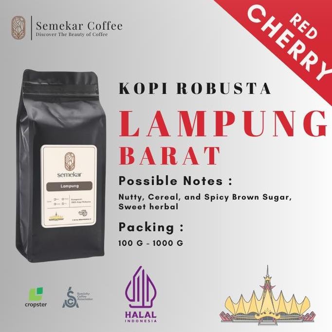 

KOPI ROBUSTA LAMPUNG BIJI BUBUK SUSU ROASTED SEMEKAR COFFEE - 500 GR TERMURAH