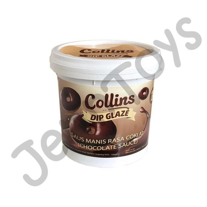 

Produk Baru!! Selai Dip Glaze Chocolate COLLINS 1kg