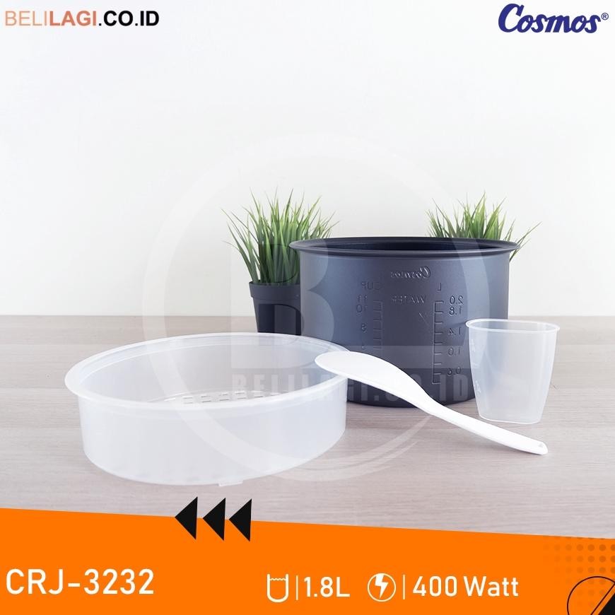 HJK Cosmos BEST SELLER Rice Cooker CRJ 3232 / Megicom Cosmos CRJ-3232/ Magic Com Cosmos ORIGINAL CRJ