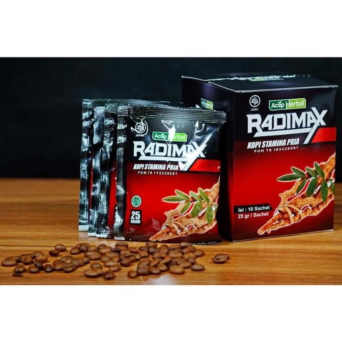 

KOPI RADIMAX ORIGINAL ISI 10 SACHET SUDAH BPOM MINUMAN KOPI - GOAT MILK POWDER, BIJI KACANG KEDELAI, PASAK BUMI, JAHE MERAH - COFFEE TERMURAH