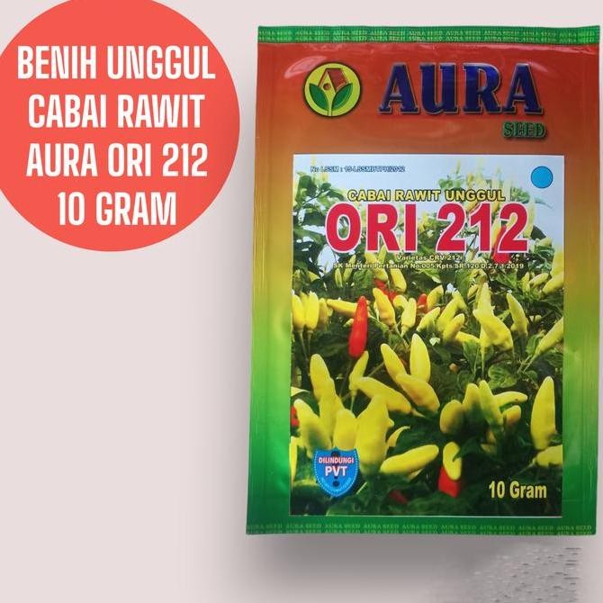 

BENIH CABAI RAWIT UNGGUL ORI 212 AURA SEED 10gr