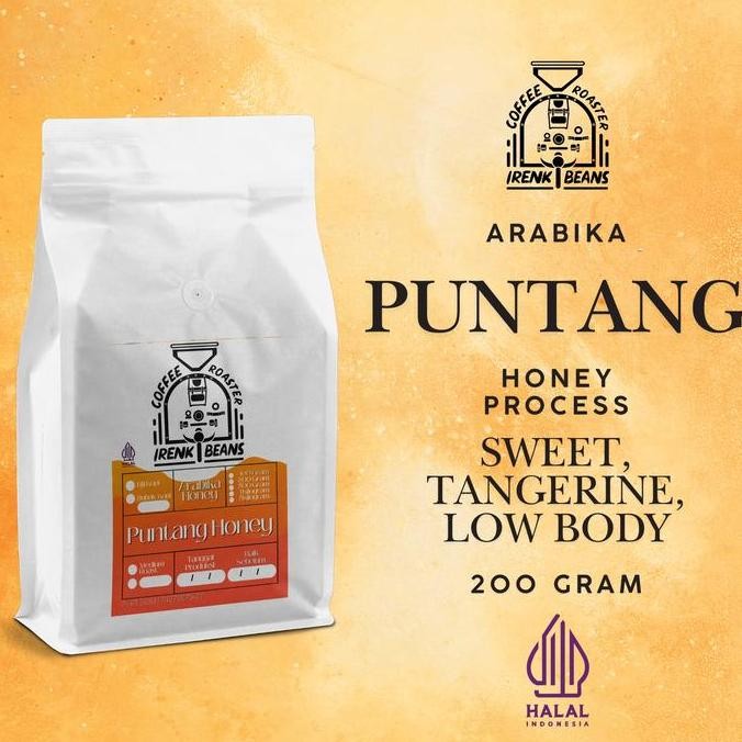 

Kopi Arabika Puntang Honey 200g Biji Bubuk