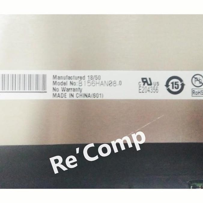 Led Lcd Hp Pavilion 15 Dk1064Tx 15-Dk1065Tx Fhd Ips 144Hz 15.6 Inch Premium Produk