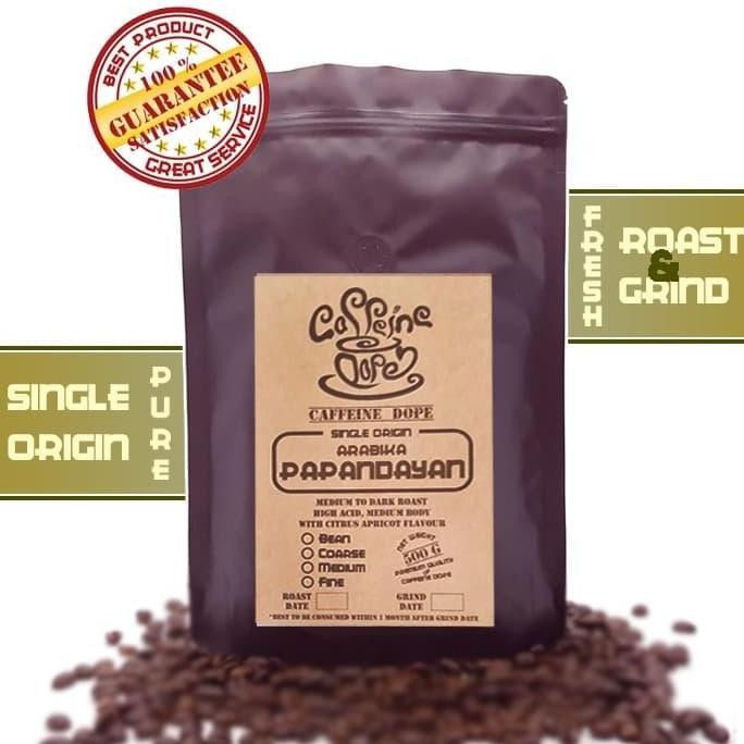 

Kopi Arabika Garut Papandayan 500 Gram Single Origin Biji & Bubuk Coffee Bean & Ground